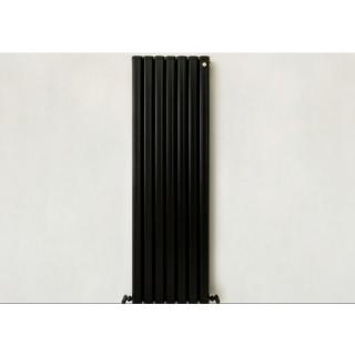 Алюминиевый радиатор вертикальный VERTIKAL 7 секц черный